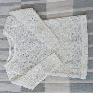 Toddler lace shirt